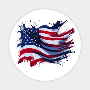 Patriotic shirt Made In USA Magnet